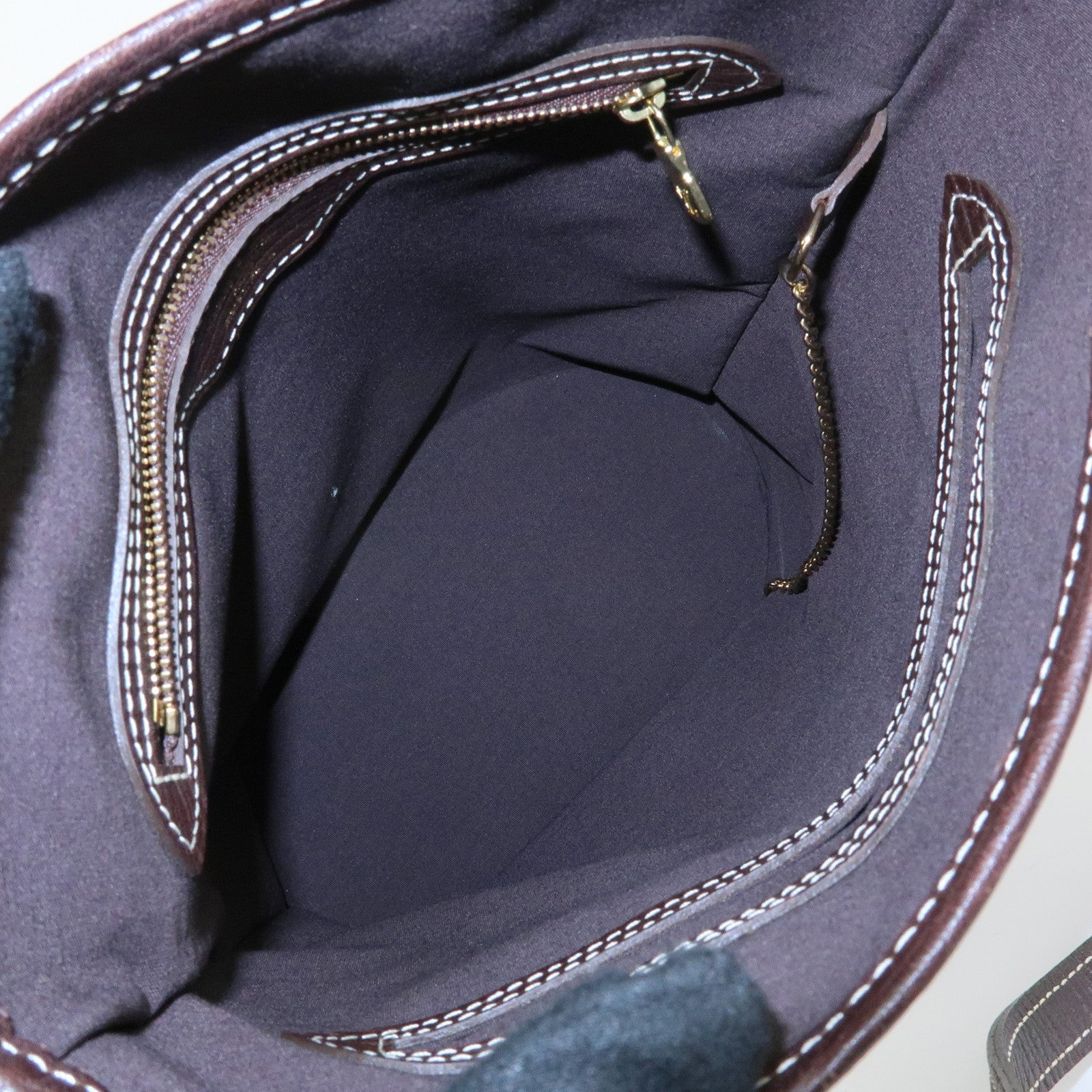 Louis Vuitton Monogram Mini Lin Bucket PM Tote Bag Ebene M95226