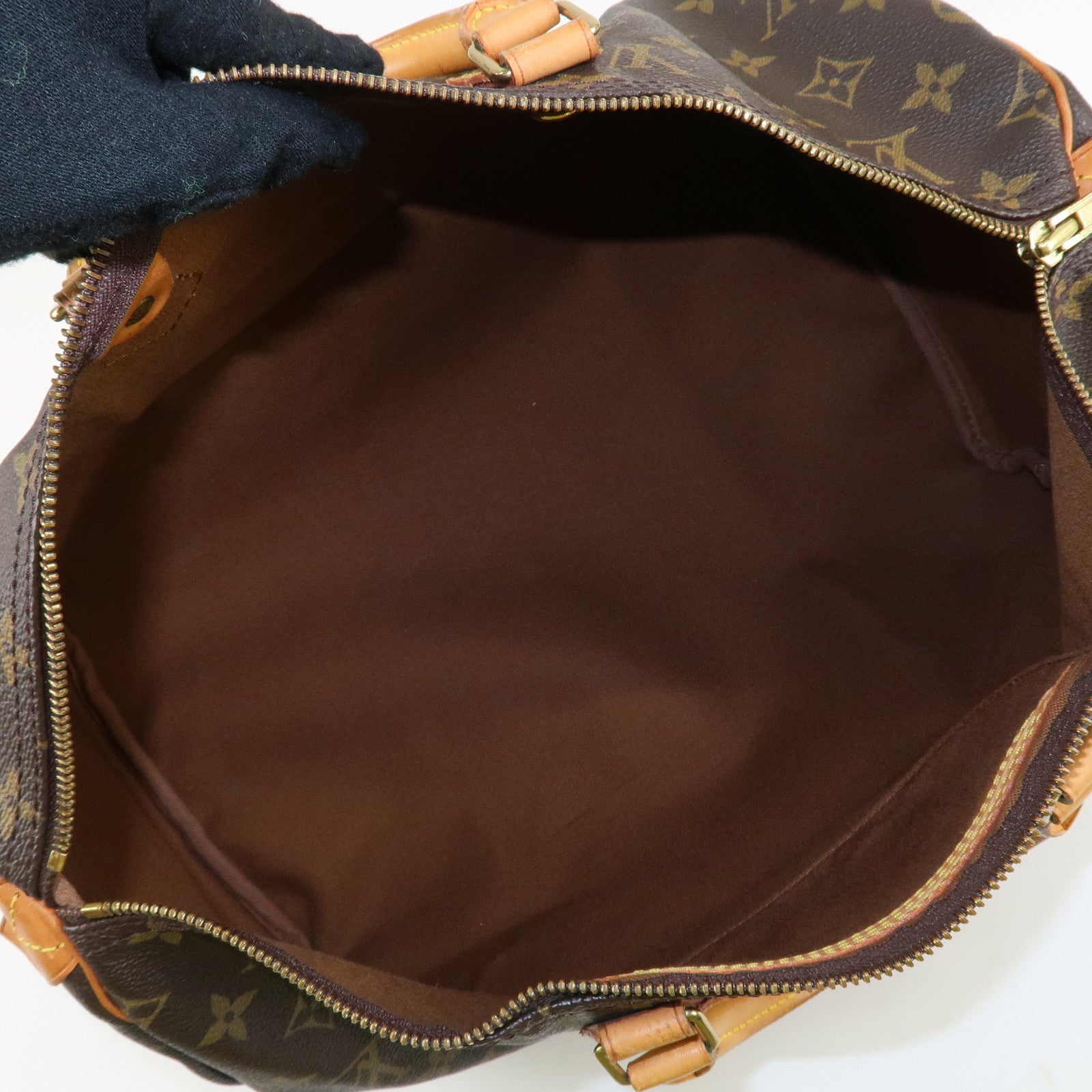 Louis Vuitton Monogram Speedy 40 Hand Bag Boston Bag M41522 Used