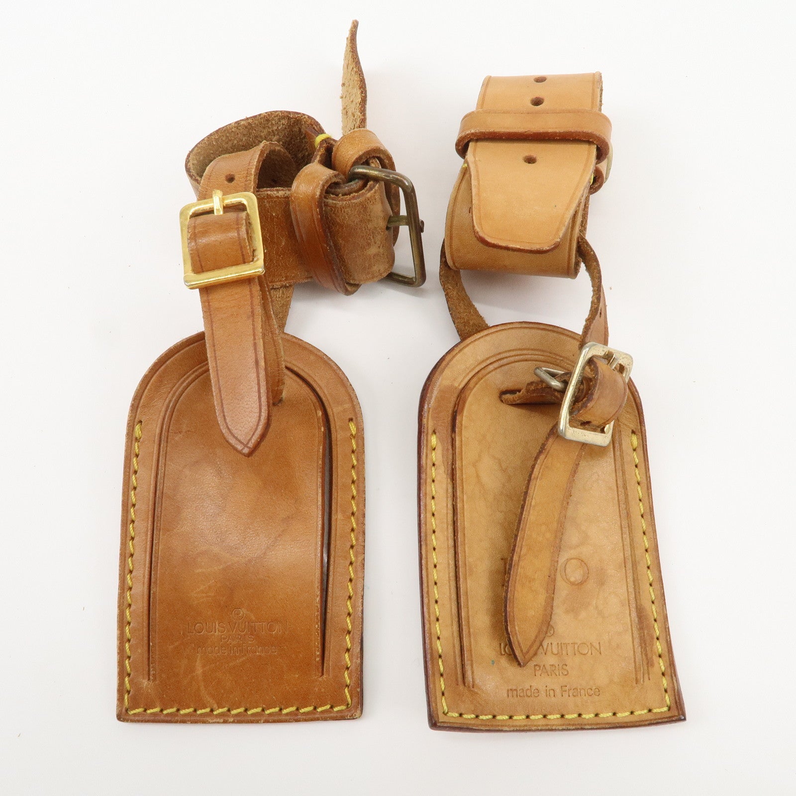 Louis Vuitton Set of 10 Leather Name Tag & Poignet