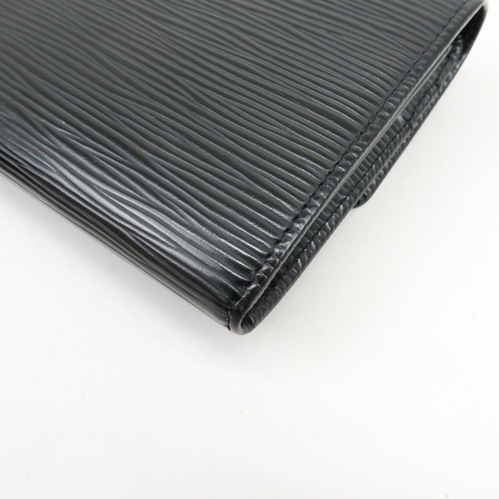 Louis Vuitton Epi Portefeuille Sarah Wallet Noir Black M63742
