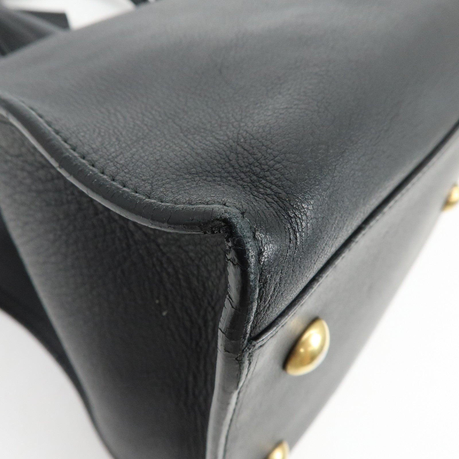 SAINT LAURENT PARIS Petit Cabas Y Line Leather 2Way Bag 311210