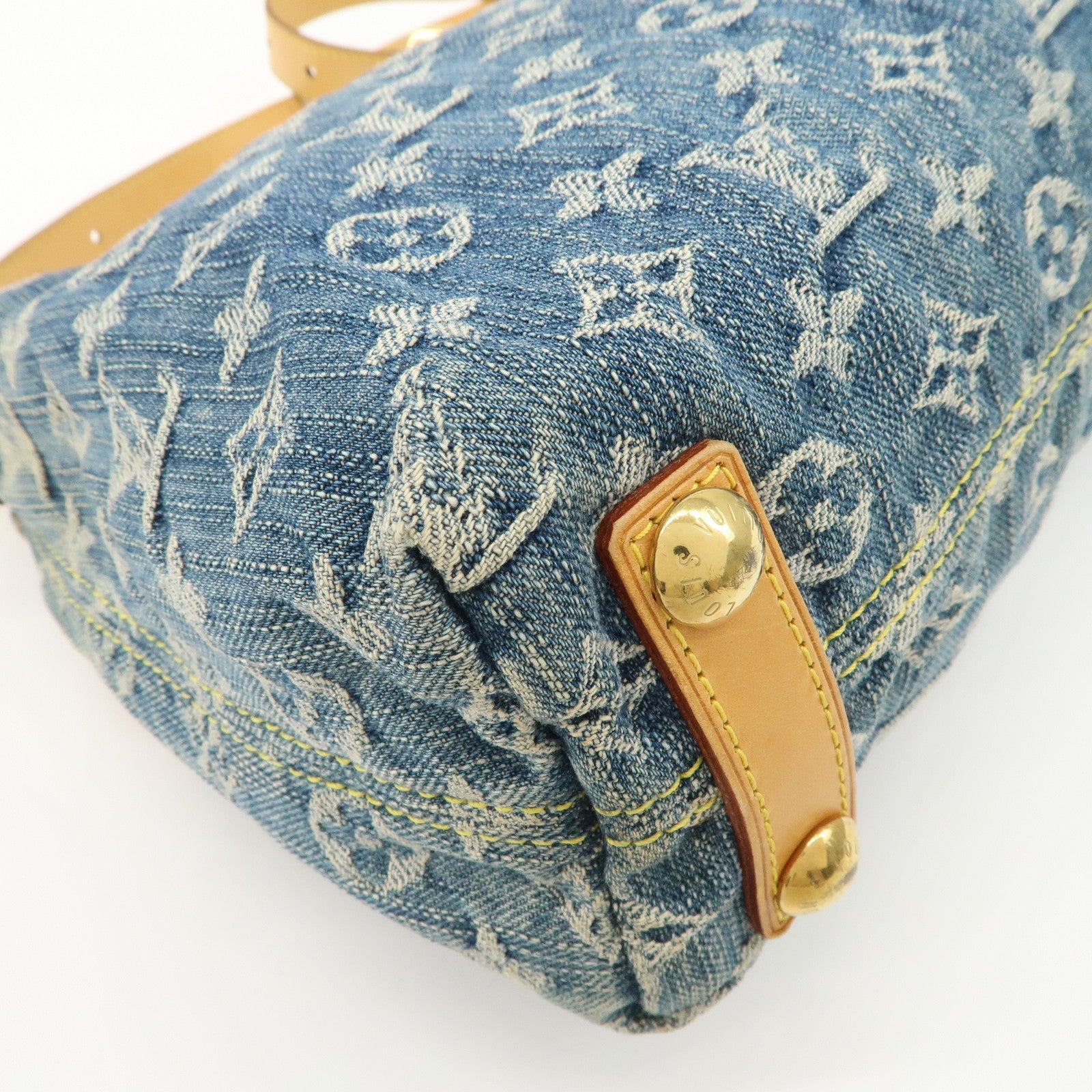 Louis Vuitton Monogram Denim Baggy PM 2Way Shoulder Bag M95049