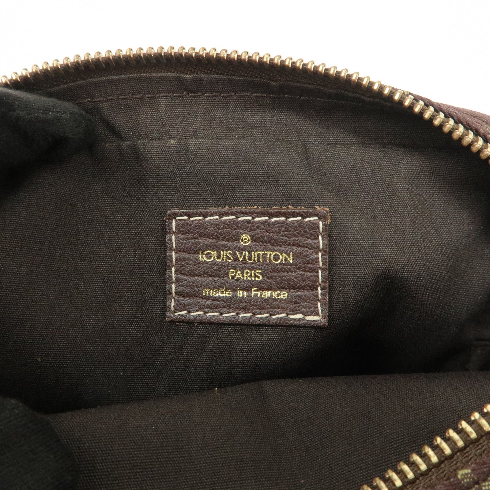 Louis Vuitton Monogram Mini Lin Danube Shoulder Bag Brown M95228