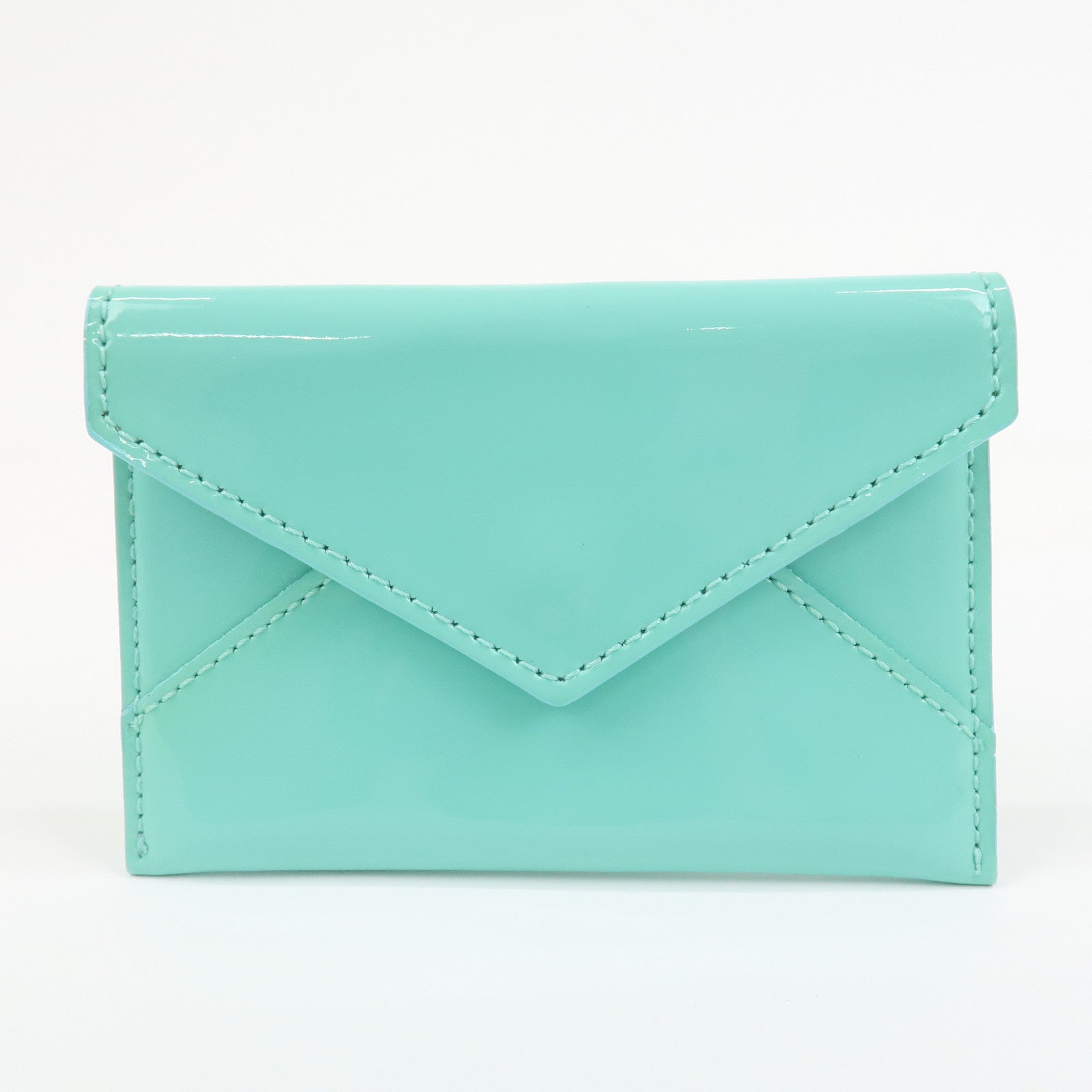 Tiffany & Co Set of 3 Card Case Coin Case Ballpoint Pen Light Blue