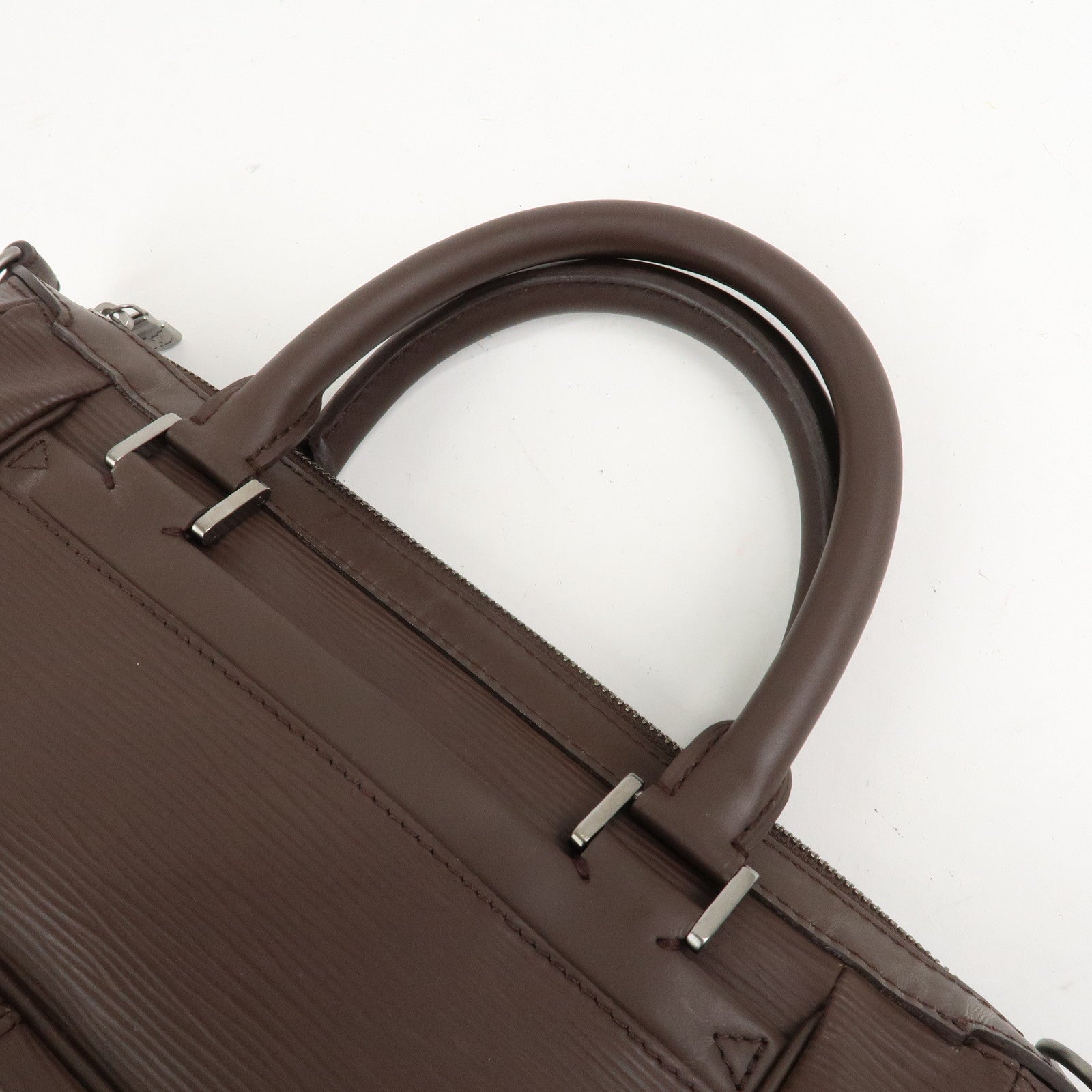 Louis Vuitton Epi Leather Dhanura Hand Bag Mocha M5891D
