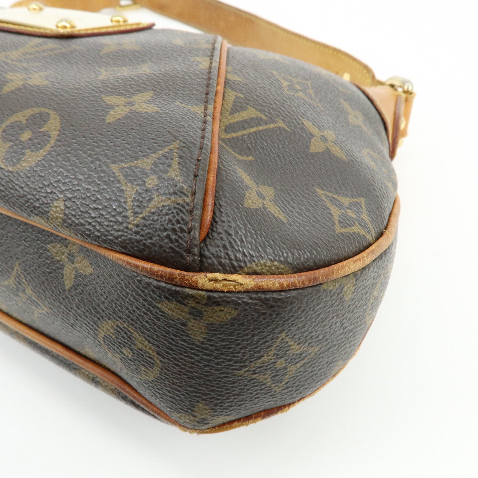 Louis Vuitton Monogram Thames PM Shoulder Bag Hand Bag Brown M56384
