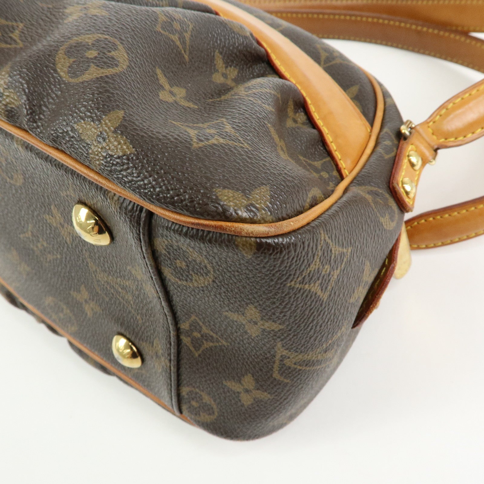 Louis Vuitton Monogram Canvas Clara Hand Bag Shoulder Bag M40057