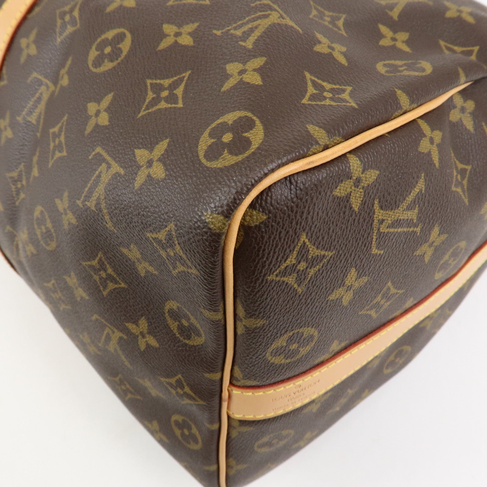 Louis Vuitton Monogram Keep All 50 Bandouliere Boston Bag M41416