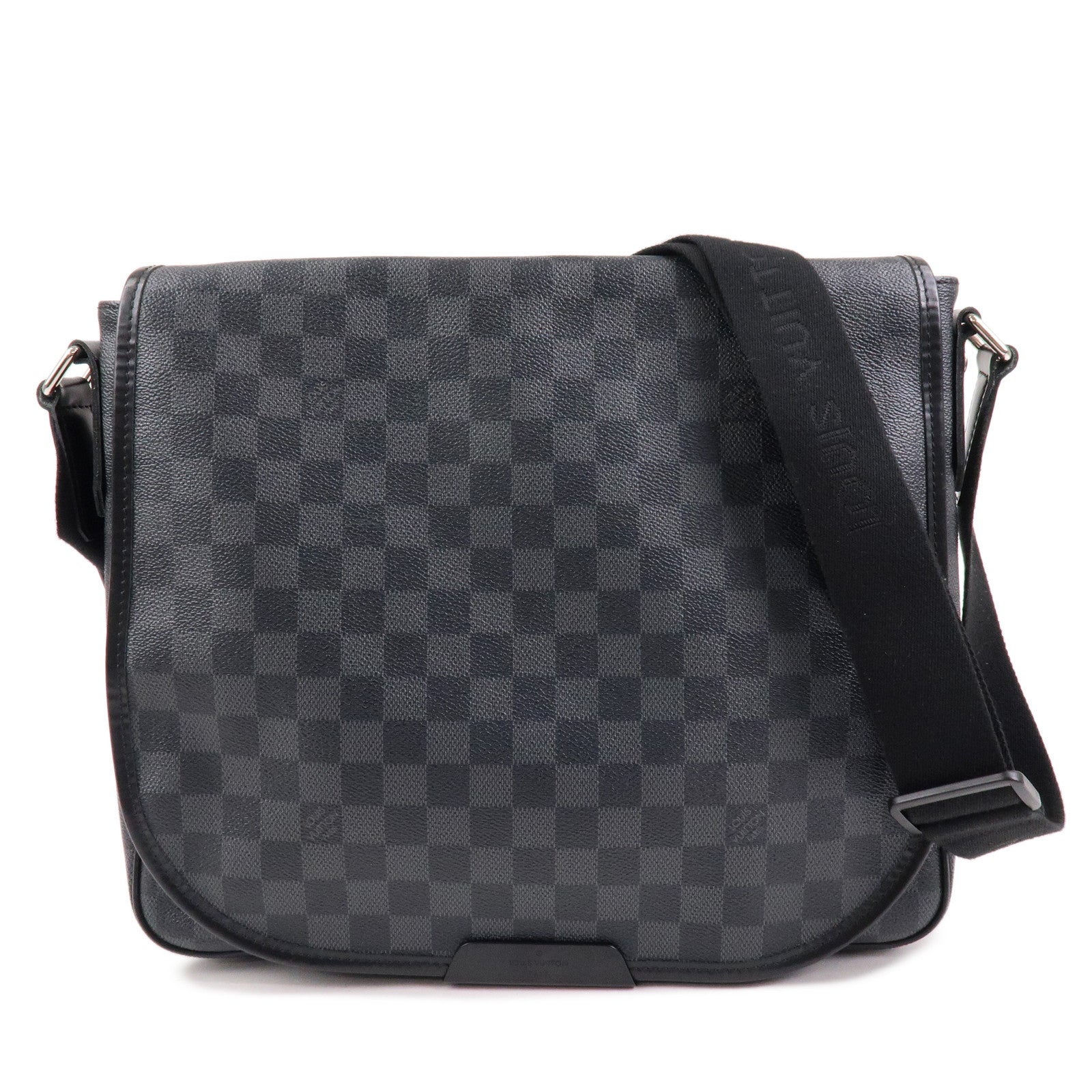 Louis Vuitton Damier Graphite Daniel MM Shoulder Bag N58029
