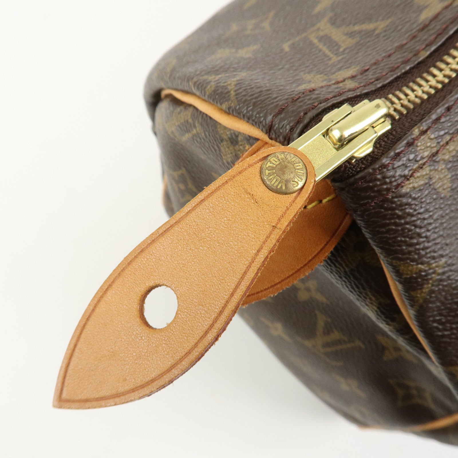 Louis Vuitton Monogram Speedy 40 Hand Bag Boston Bag Brown M41522