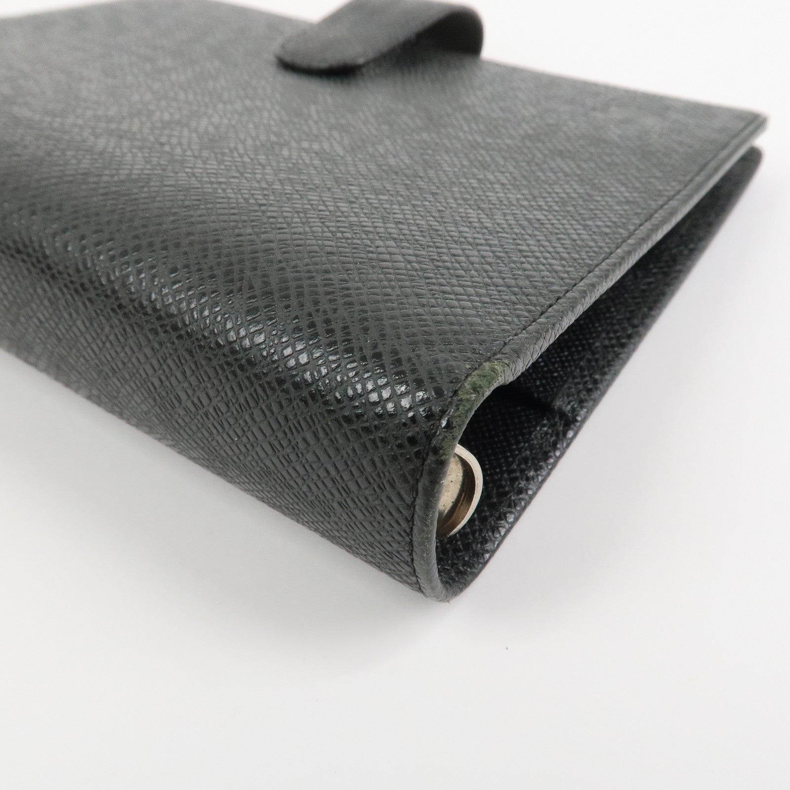 Louis Vuitton Taiga Leather Agenda MM Planner Cover Ardoise R20222