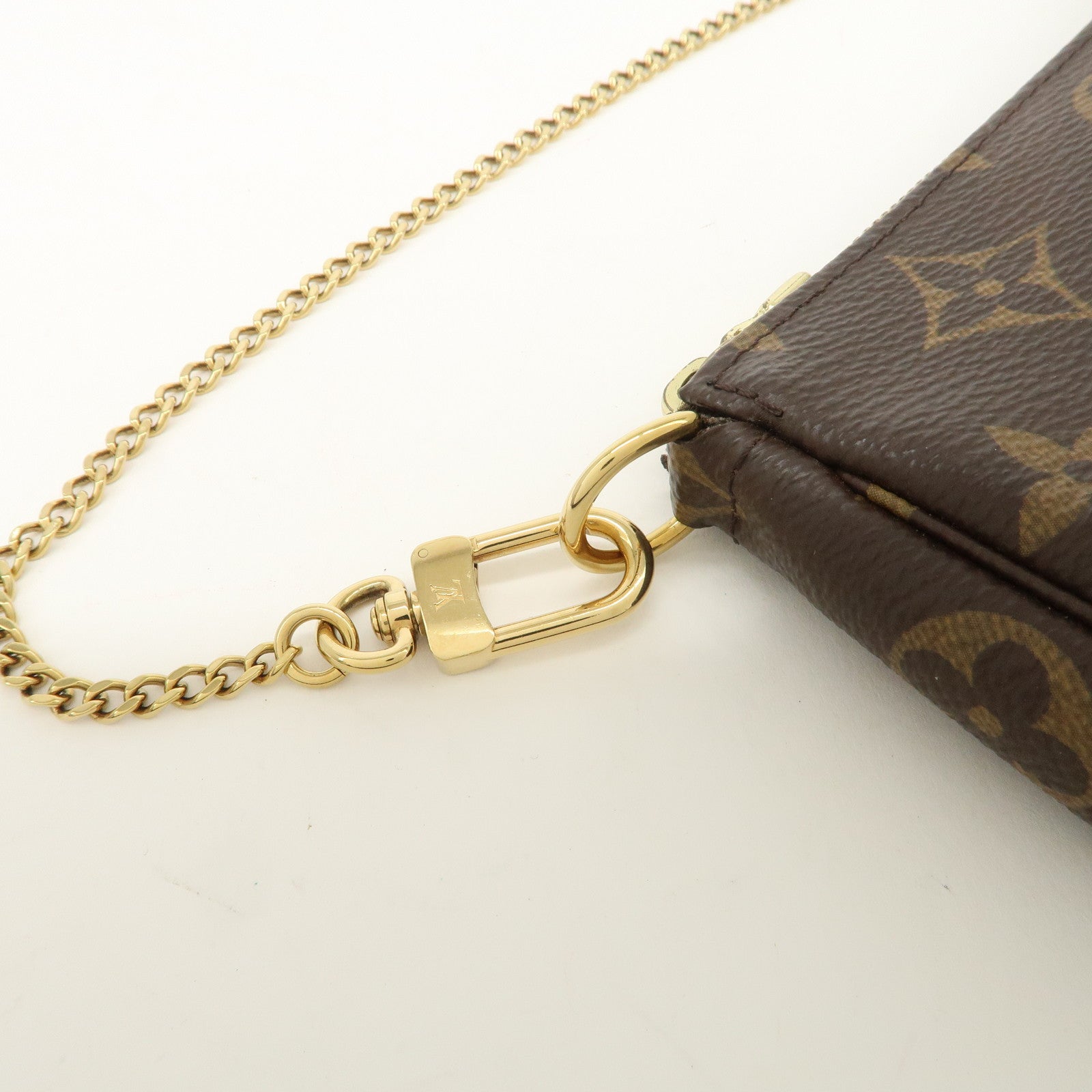 Louis Vuitton Monogram Mini Pochette Accessoires Pouch M58009