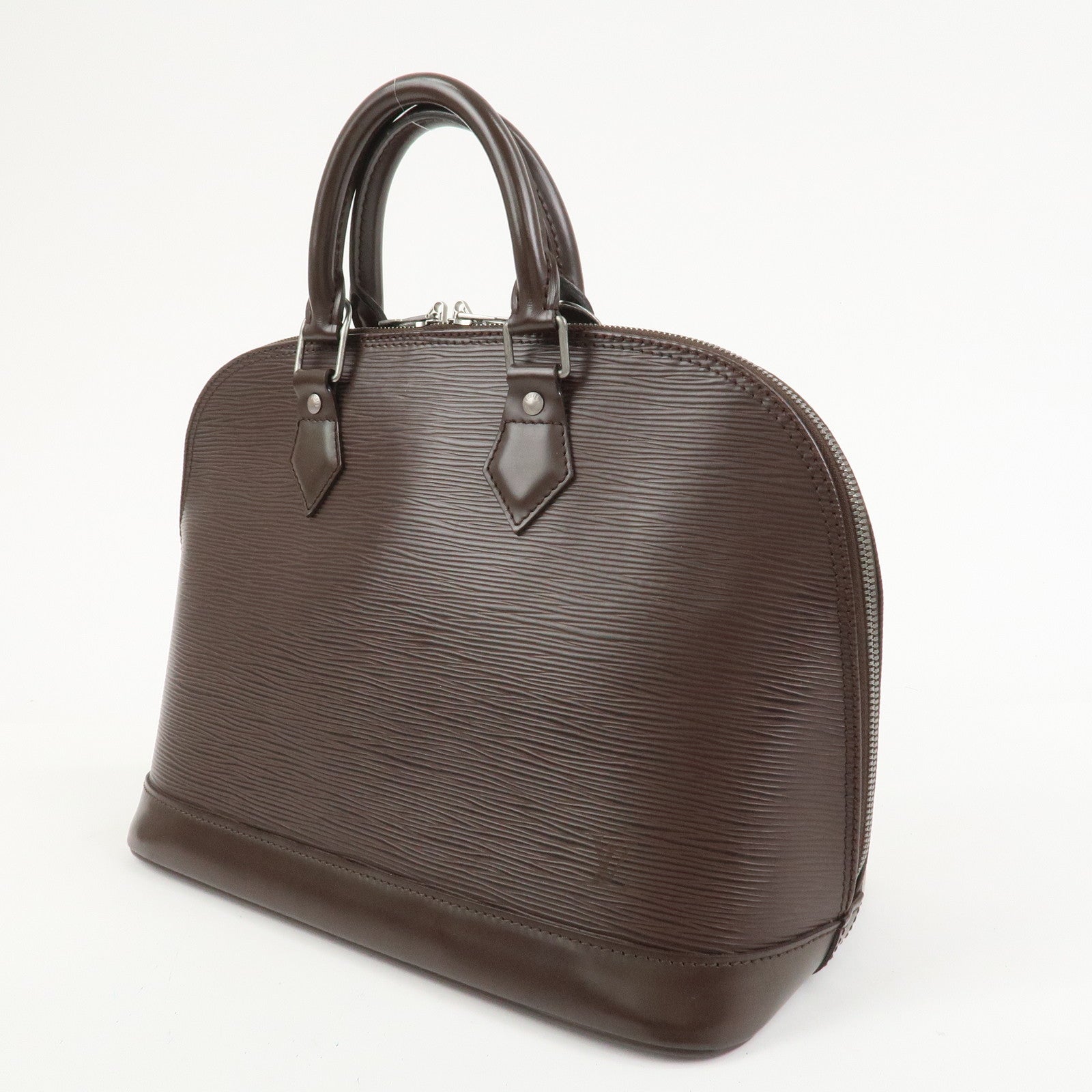 Louis Vuitton Epi Alma Hand Bag Hand Bag Mocha M5214D