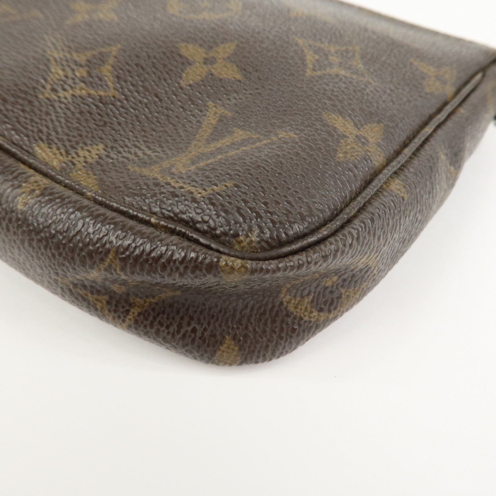 Louis Vuitton Monogram Pochette Accessoires Pouch Hand Bag M51980