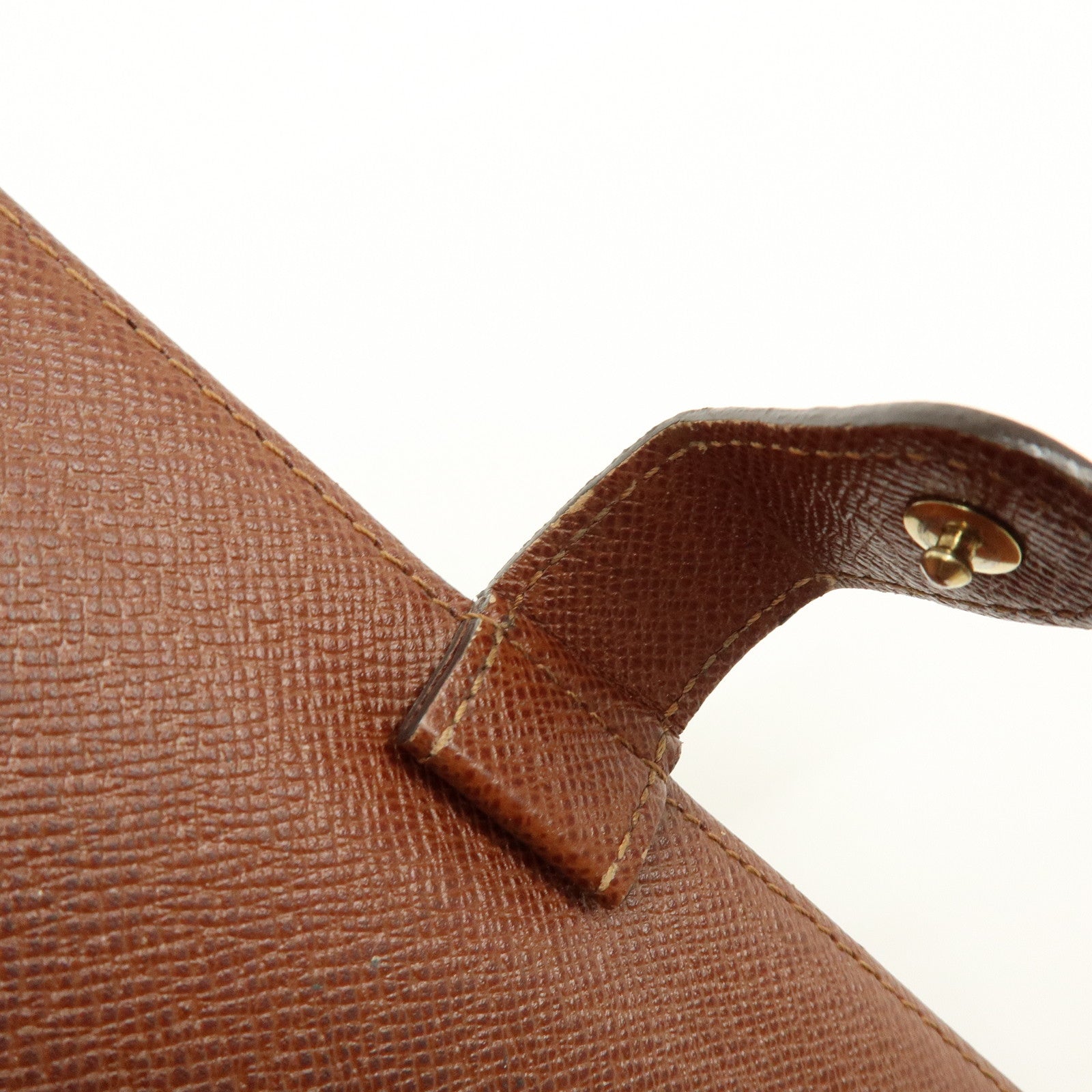 Louis Vuitton Monogram Agenda PM Planner Cover Brown R20005