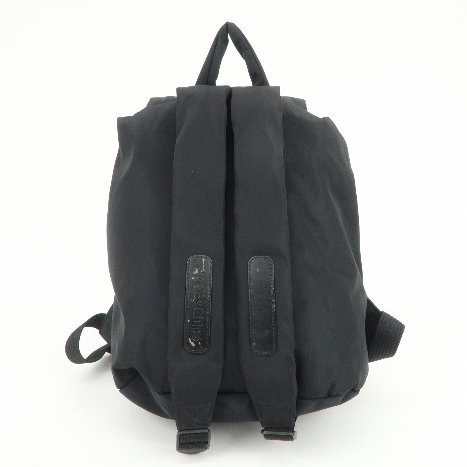 Chloe See by Chloe Nylon Backpack Rucksuck Black