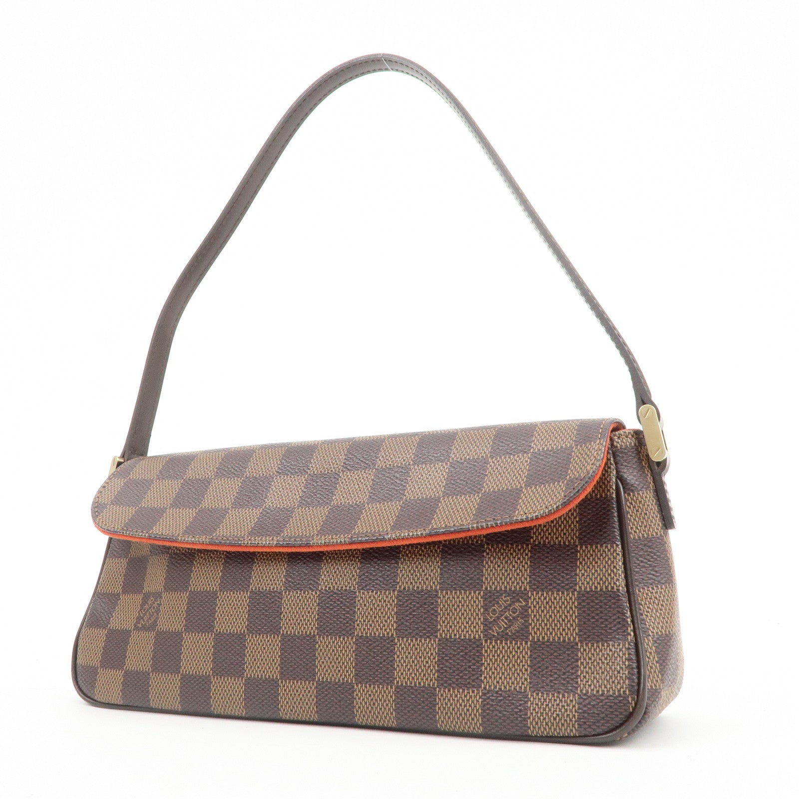 Louis Vuitton Damier Recoleta Shoulder Bag Ebene M51299
