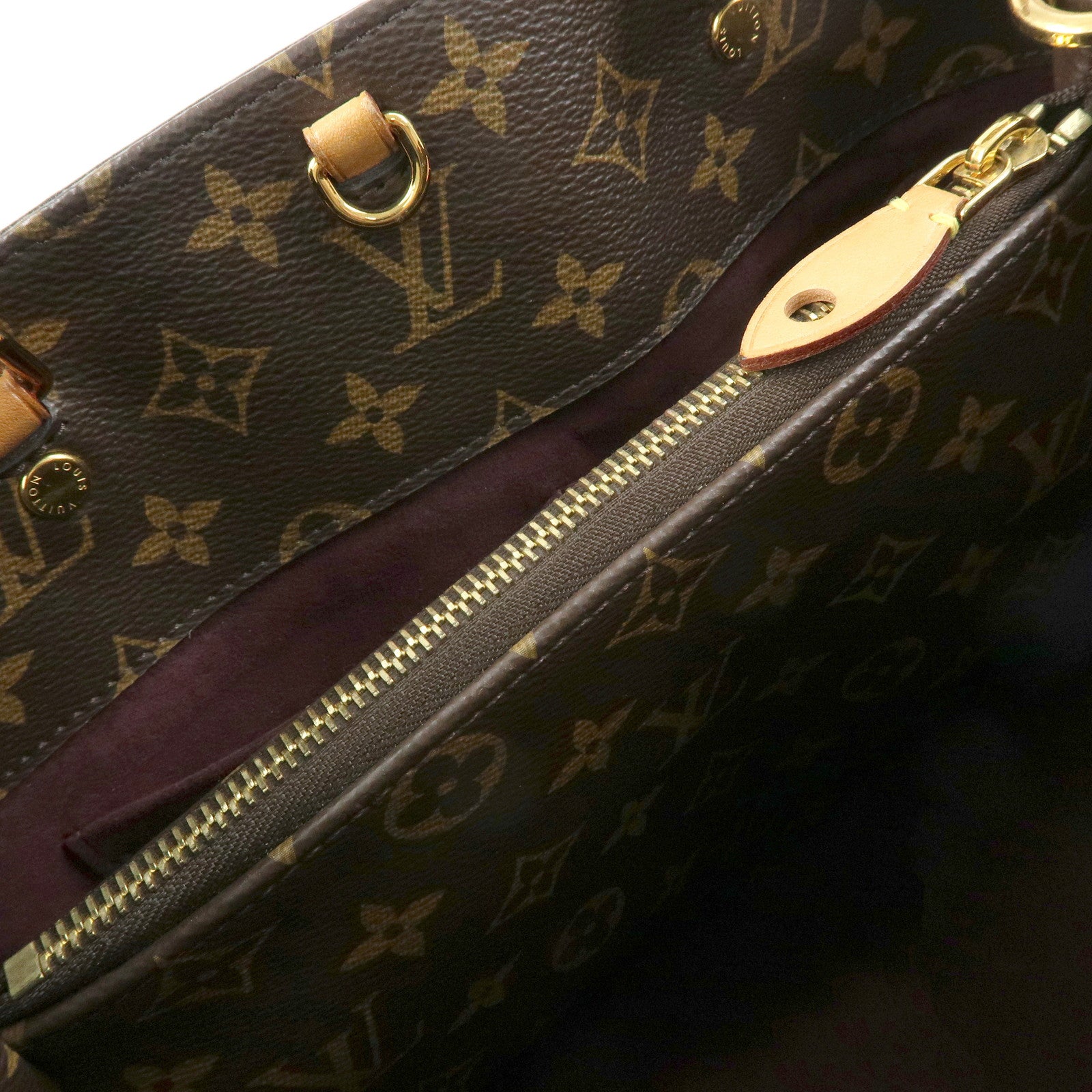 Louis Vuitton Monogram Montaigne MM 2Way Bag Hand Bag M41056