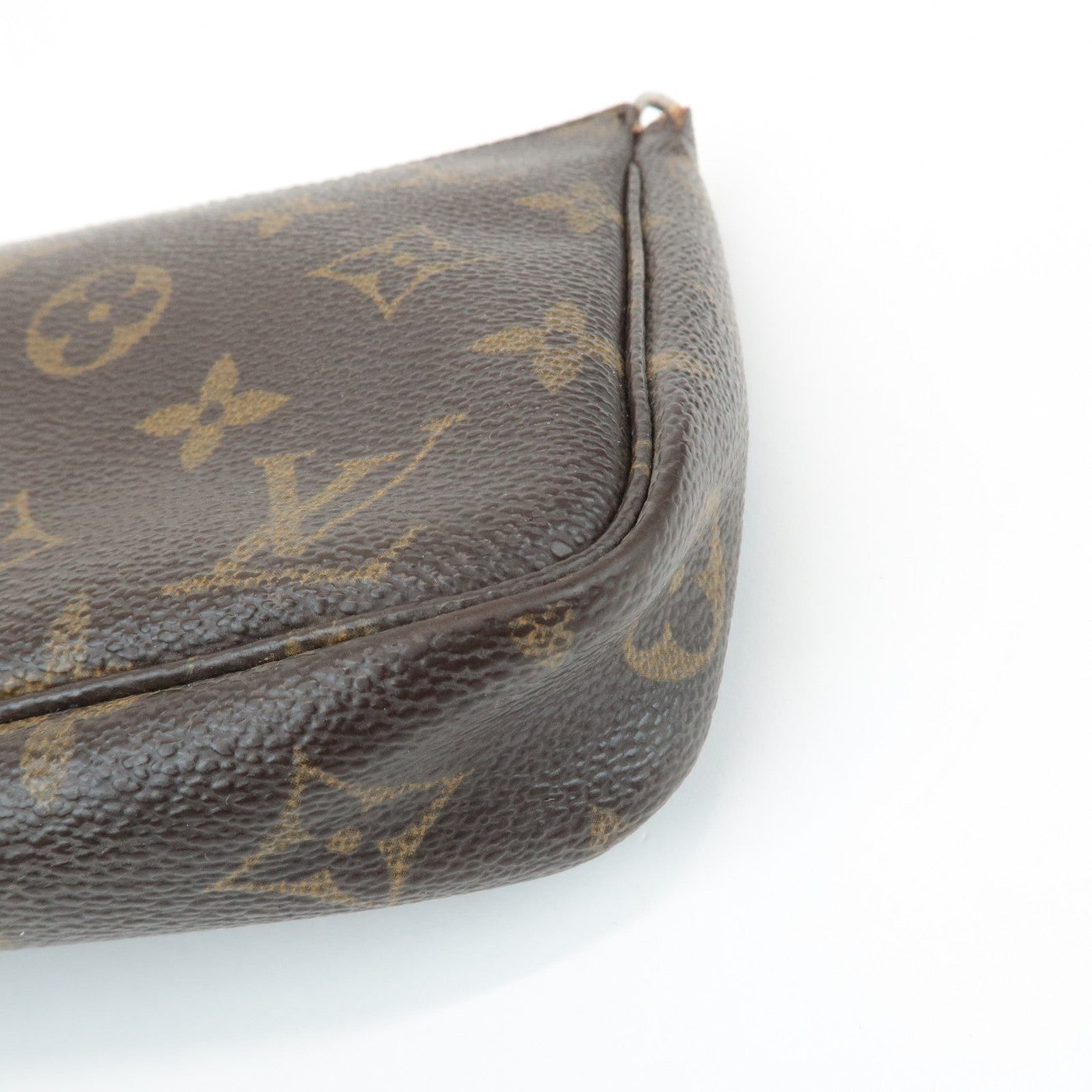 Louis Vuitton Monogram Pochette Accessoires Hand Bag Brown M51980
