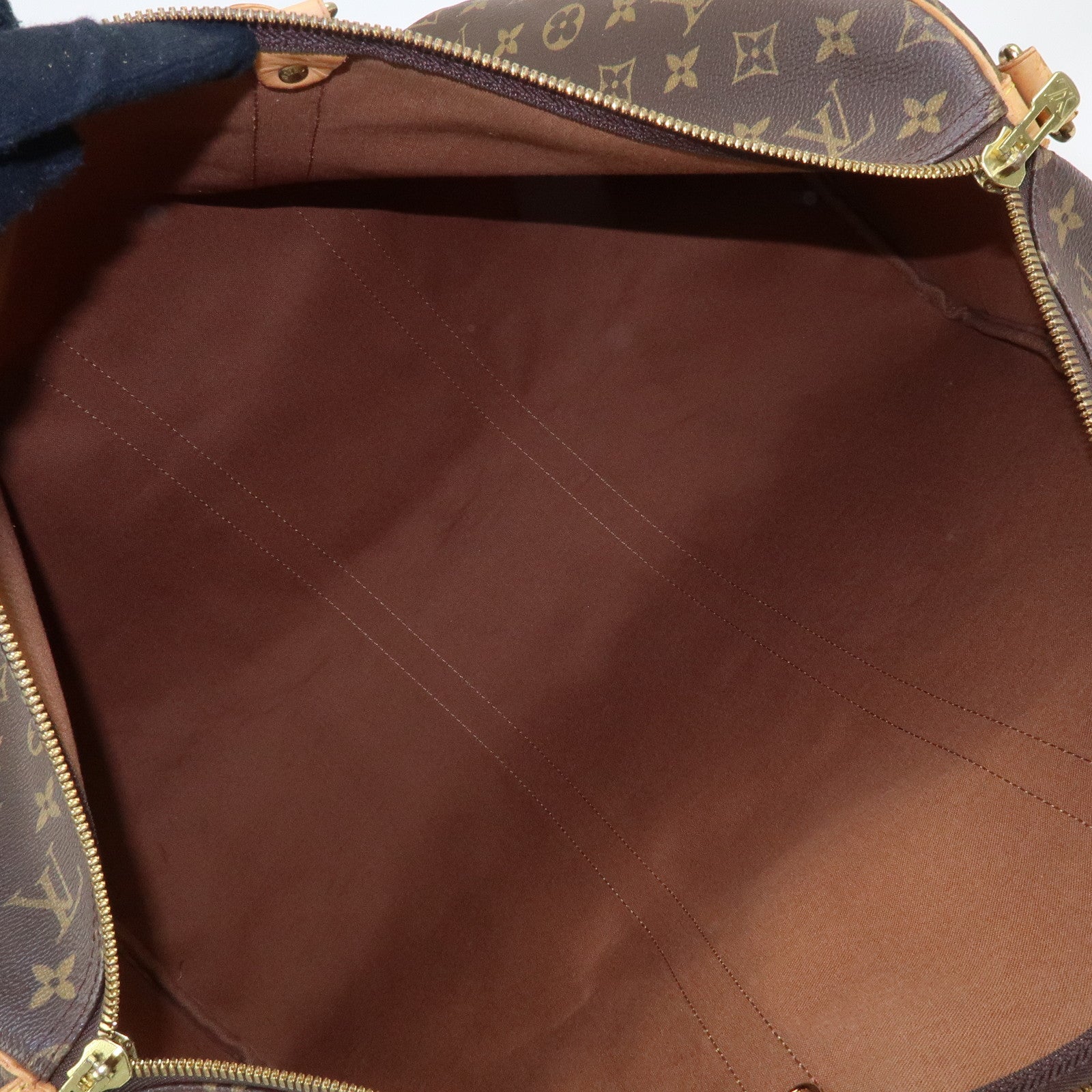 Louis Vuitton Monogram Keep All Bandouliere 55 Boston Bag M41414