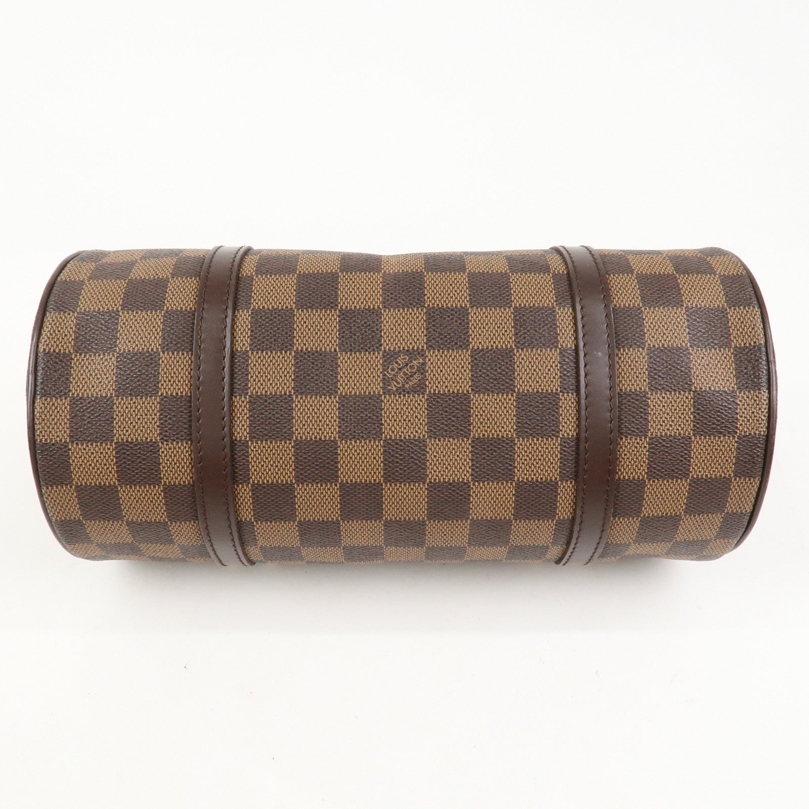 Louis Vuitton Damier Ebene Papillon 26 Hand Bag Brown N51304
