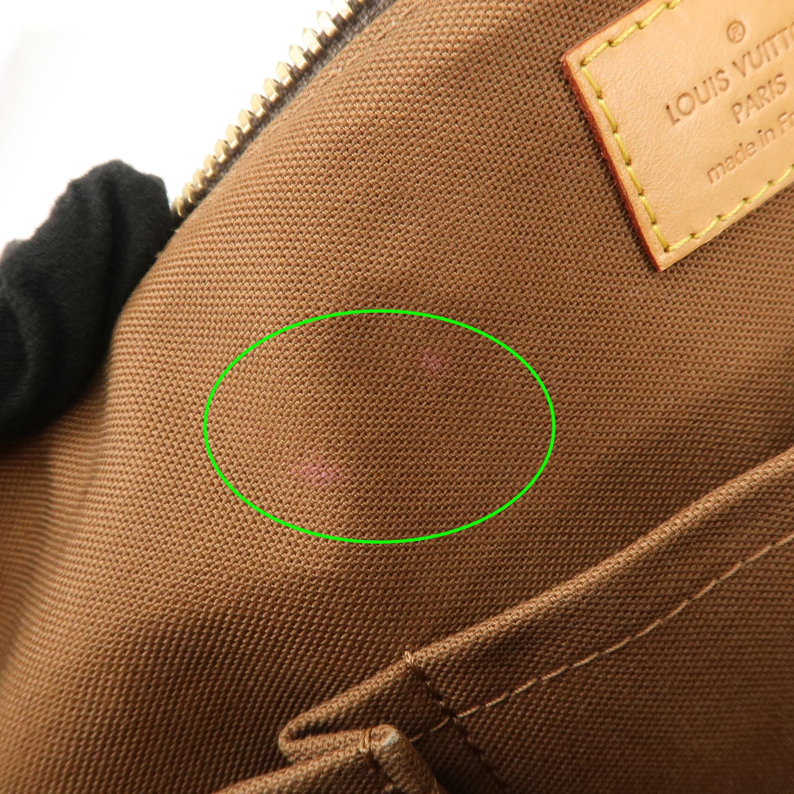 Louis Vuitton Monogram Palermo PM 2Way Bag Hand Bag Brown M40145