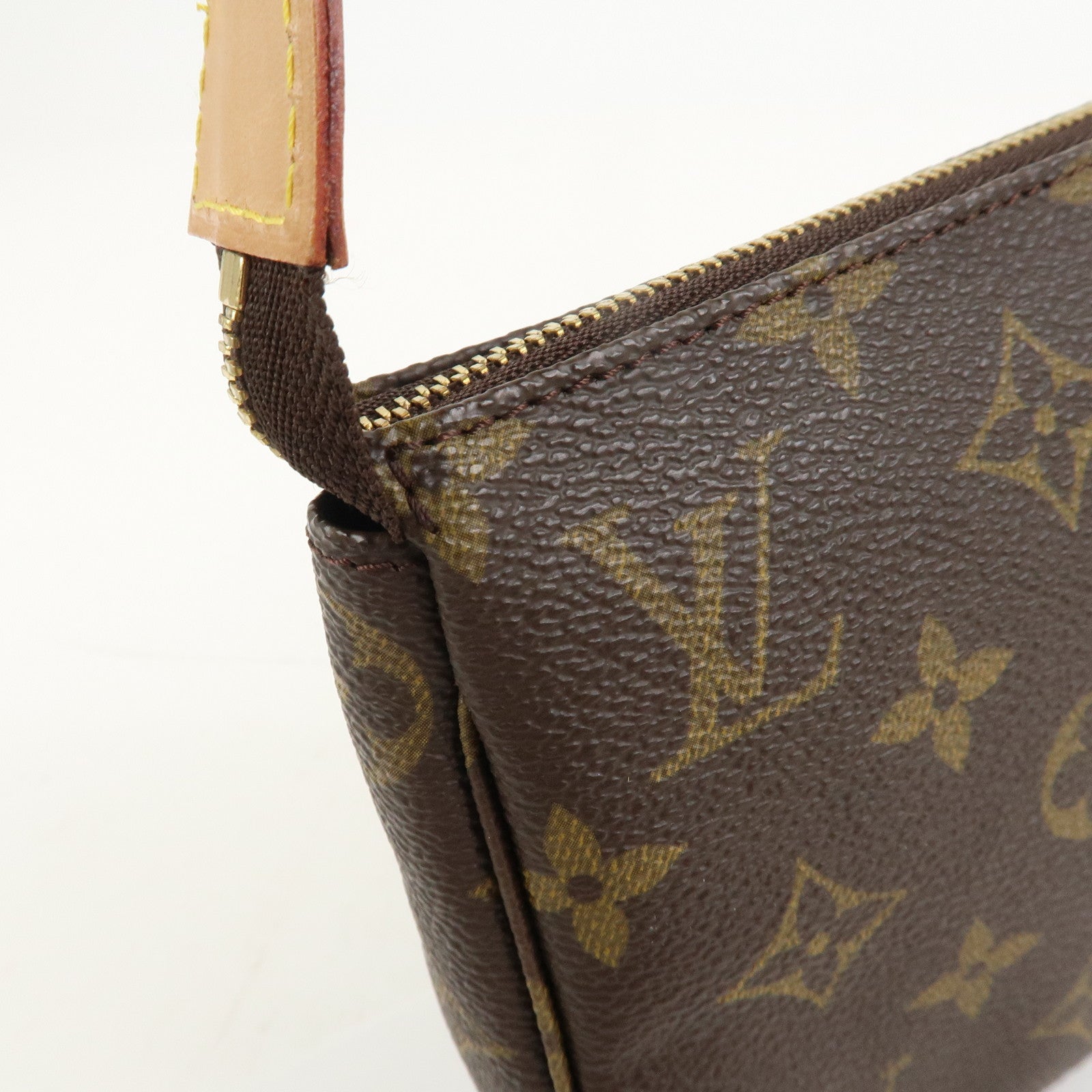 Louis Vuitton Monogram Pochette Accessoires Pouch Hand Bag M51980