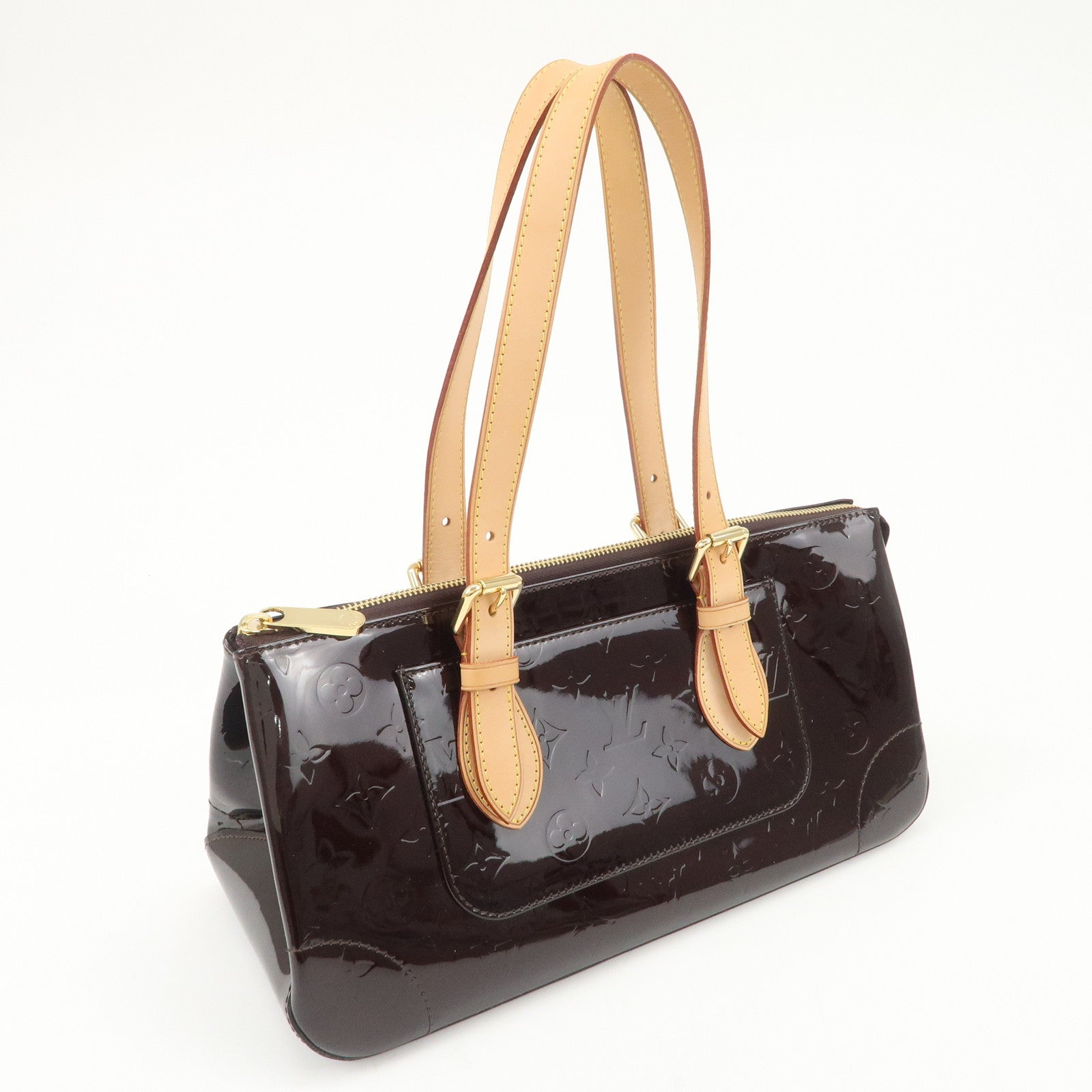 Louis Vuitton Monogram Vernis Rosewood Avenue Hand Bag M93510
