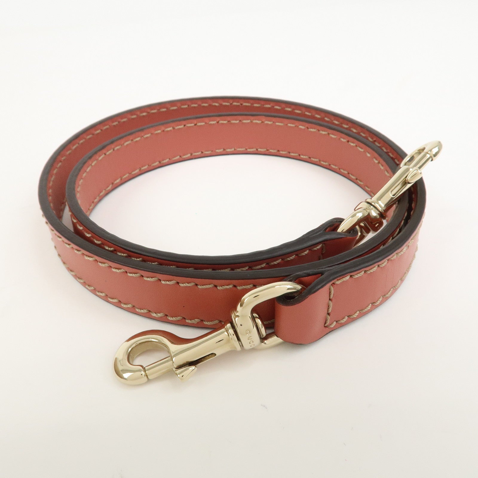 GUCCI Diamante Interlocking G Canvas Leather 2WAY Hand Bag 223974