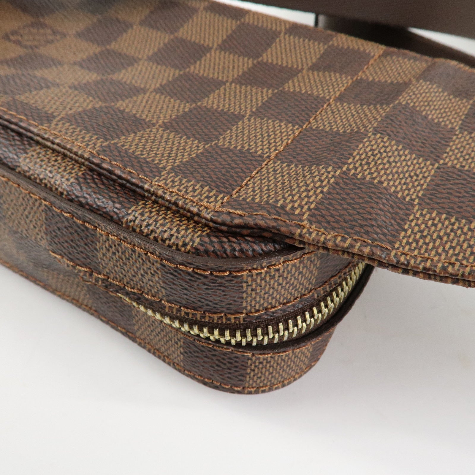 Louis Vuitton Damier Ebene Geronimos Crossbody Bag Waist Bag N51994 Used