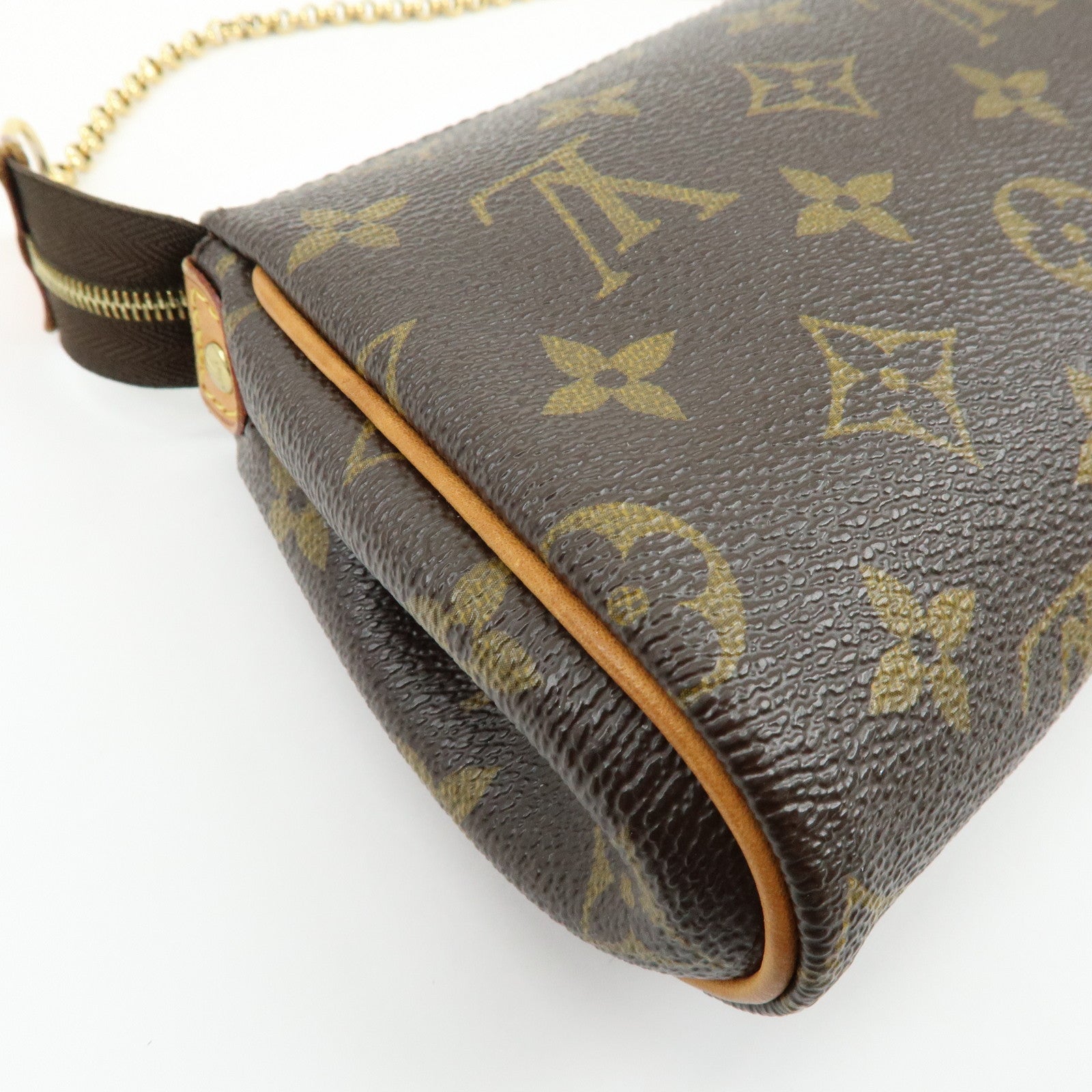 Louis Vuitton Monogram Eva 2Way Chain Shoulder Bag Brown M95567