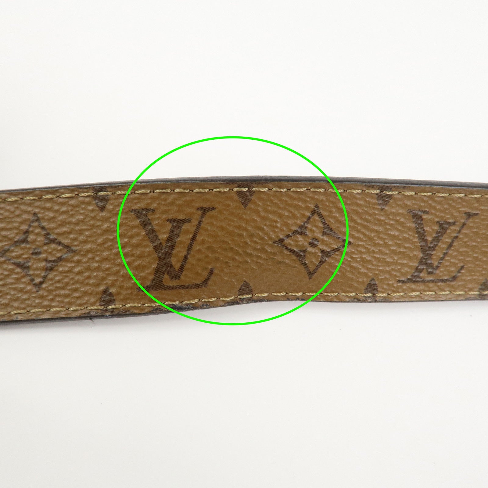 Louis Vuitton Monogram Reverse Agneau Milo Dauphine Ceinture M0203