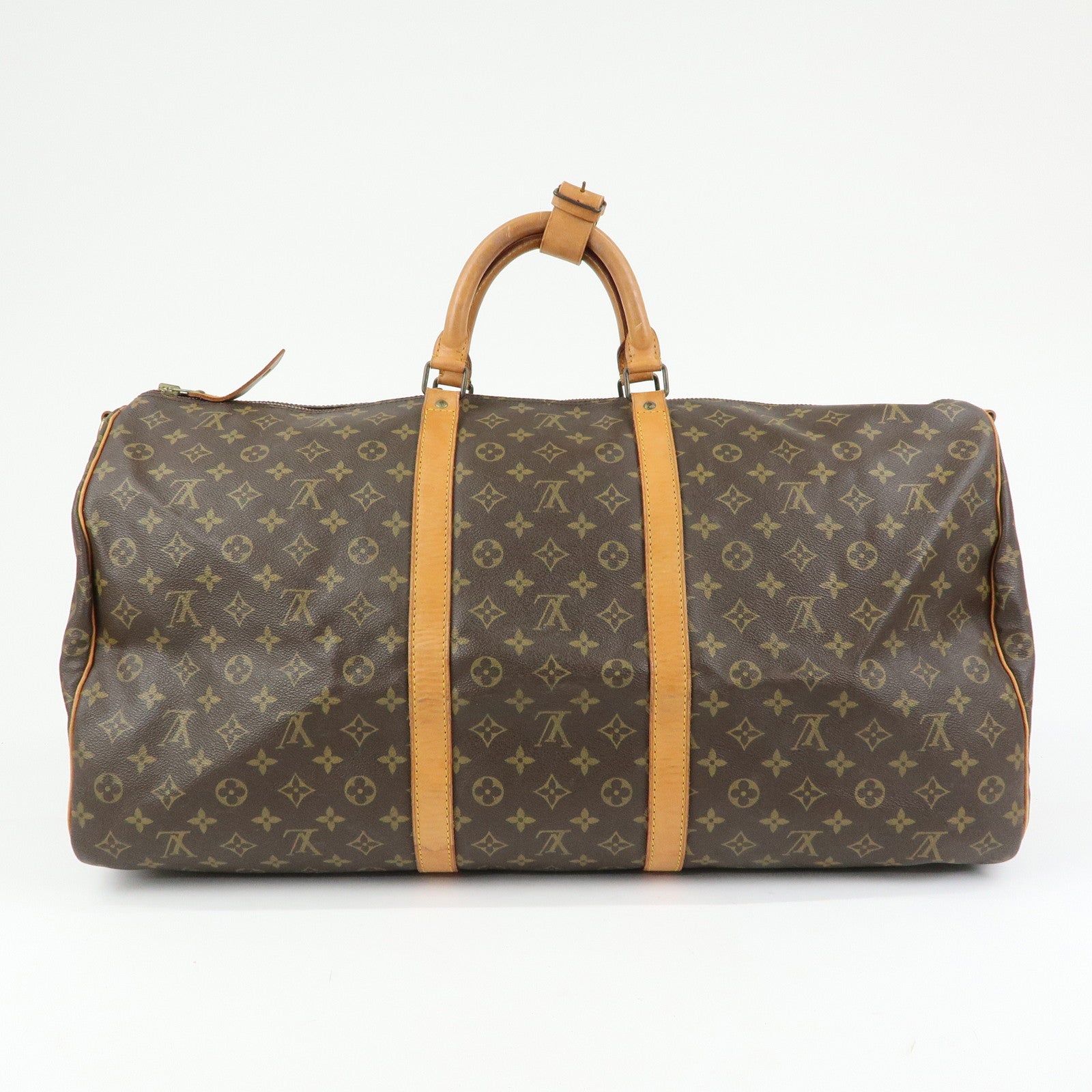 Louis Vuitton Monogram Keep All Bandouliere 60 Boston Bag M41412