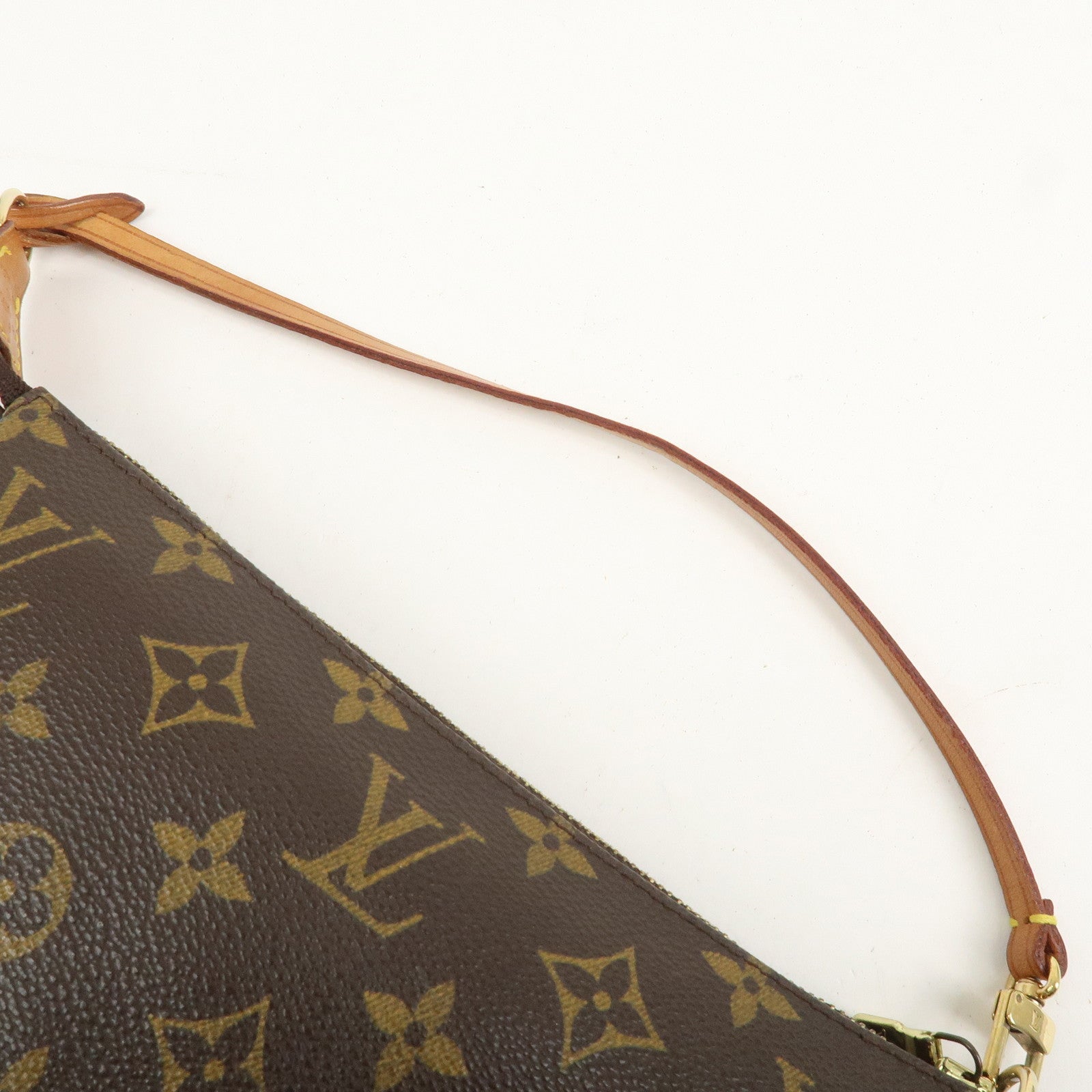 Louis Vuitton Monogram Pochette Accessoires Pouch Hand Bag M51980