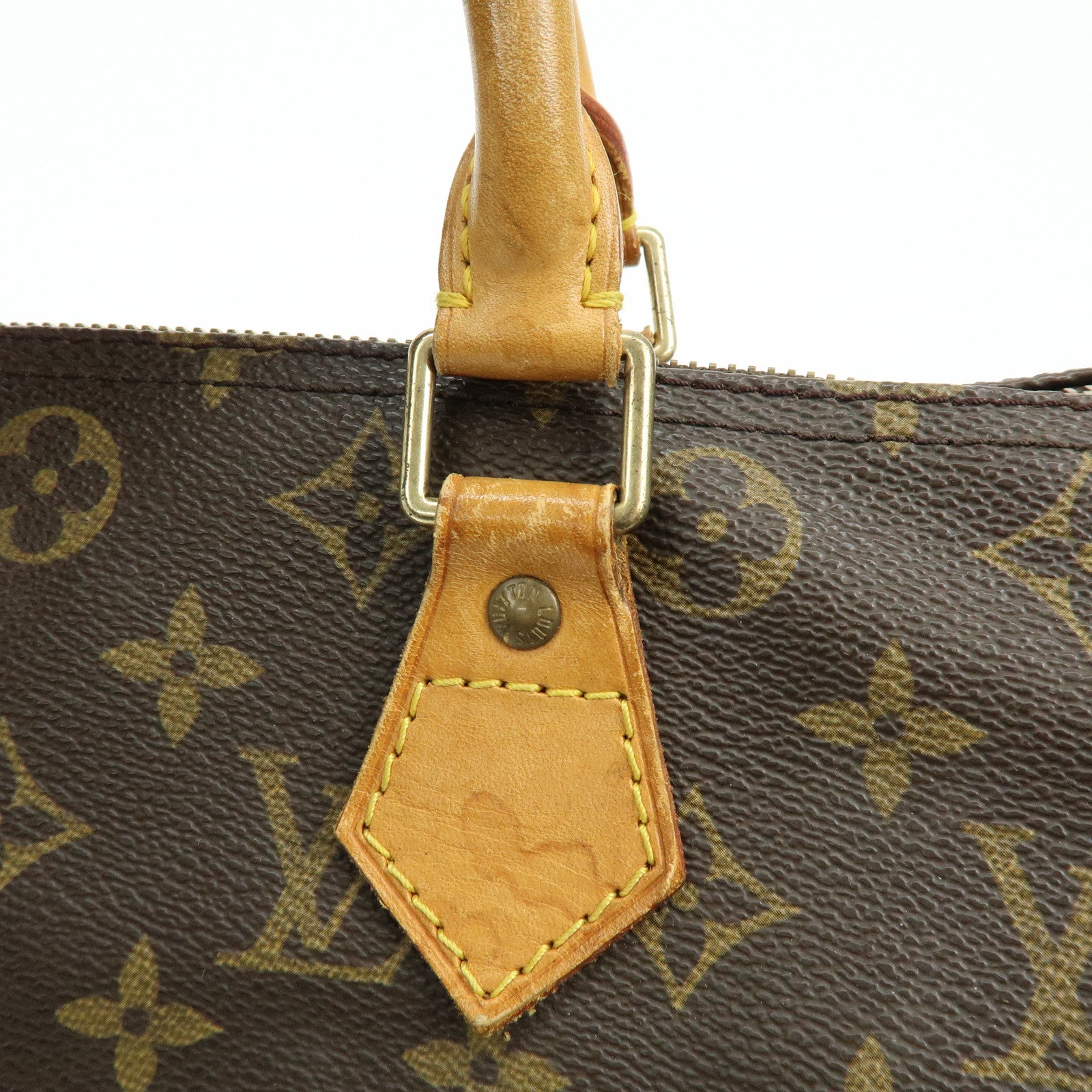 Louis Vuitton Monogram Speedy 30 Boston Bag Hand Bag Brown M41526