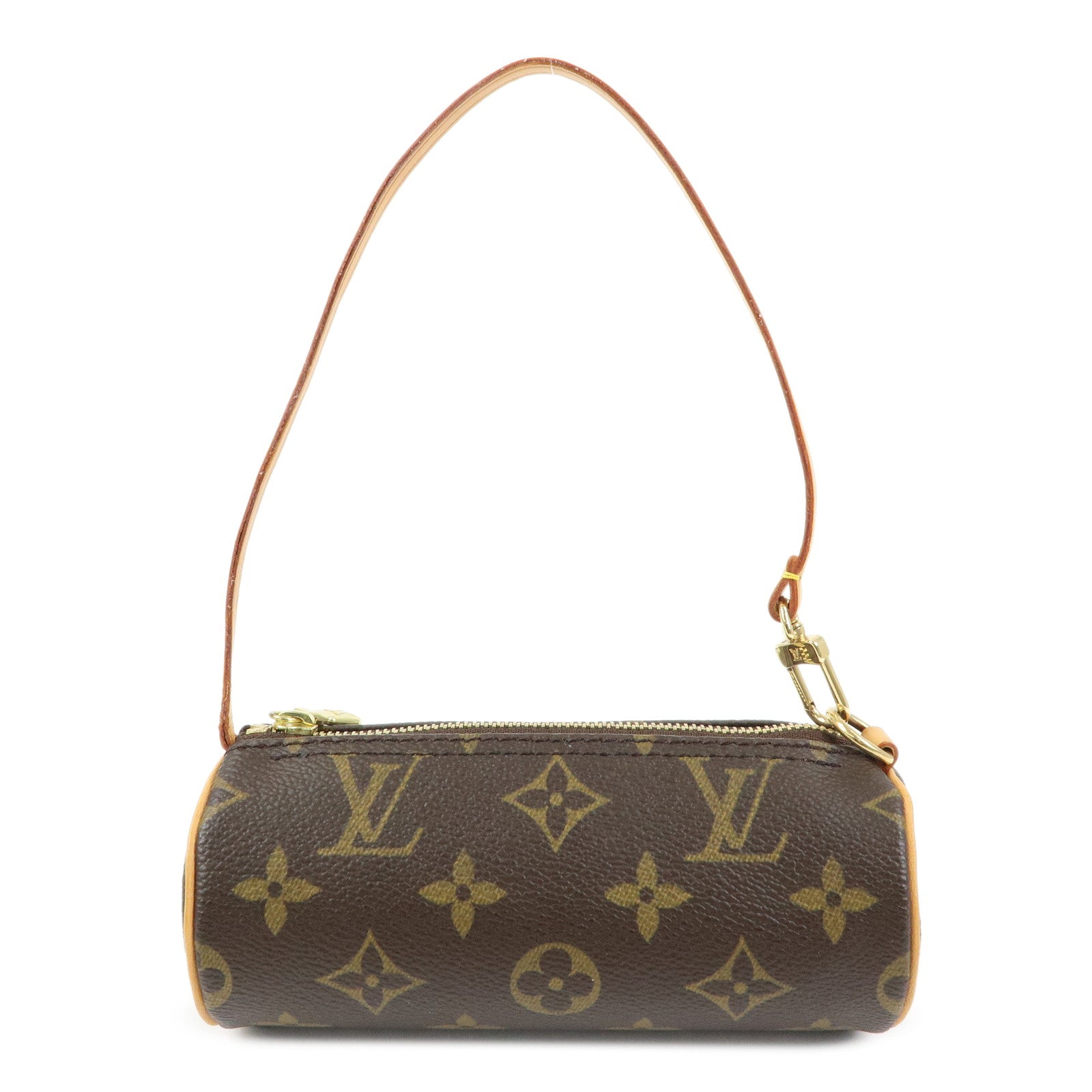 Louis Vuitton Monogram Mini Pouch for Papillon Bag Brown