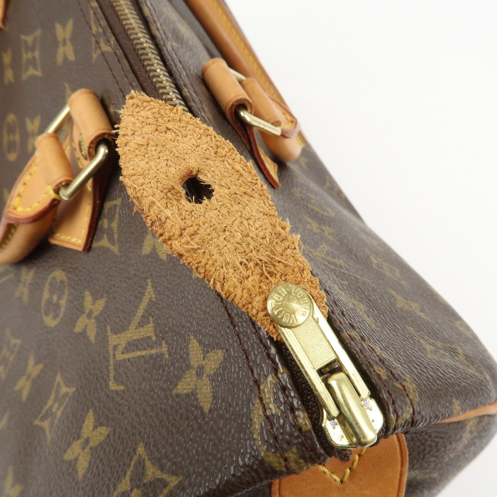Louis Vuitton Monogram Canvas Speedy 35 Boston Bag Hand Bag M41524