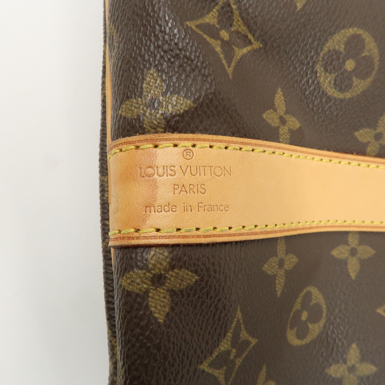 Louis Vuitton Monogram Keep All Bandouliere 55 Boston Bag M41414