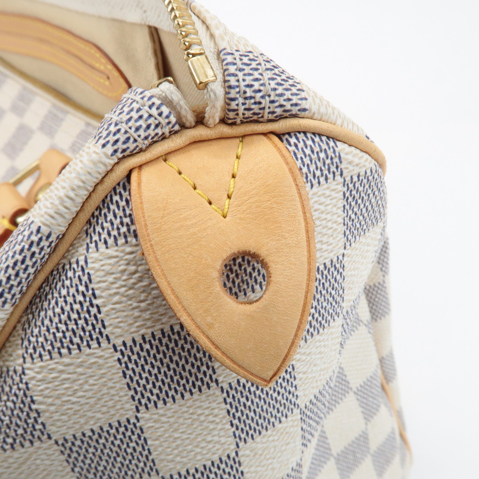 Louis Vuitton Damier Azur Speedy 30 Boston Bag Hand Bag N41533