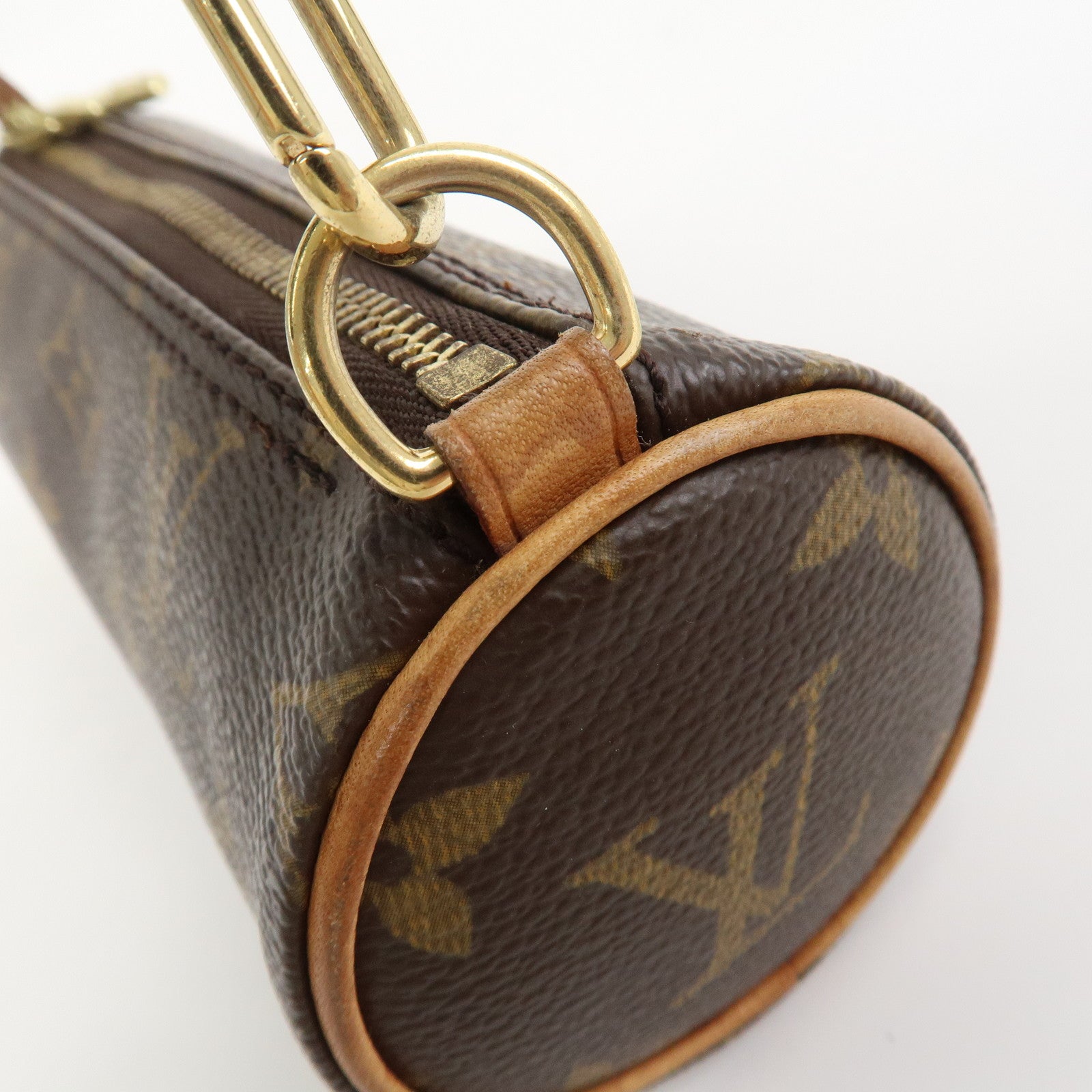 Louis Vuitton Monogram Mini Pouch for Papillon Bag Brown