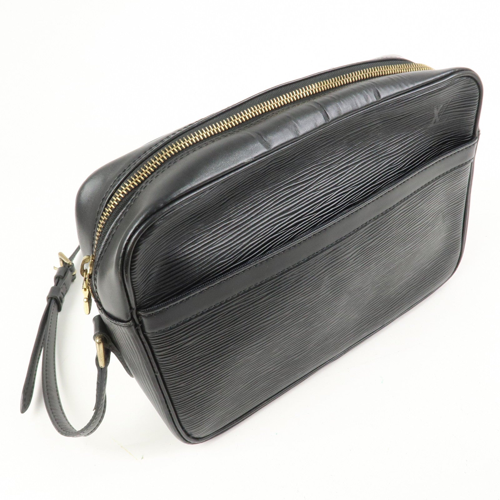 Louis Vuitton Epi Trocadero 27 Shoulder Bag Noir Black M52302