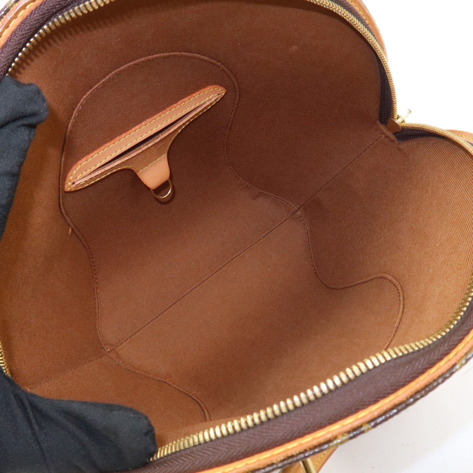 Louis Vuitton Monogram Ellipse PM Hand Bag Brown M51127