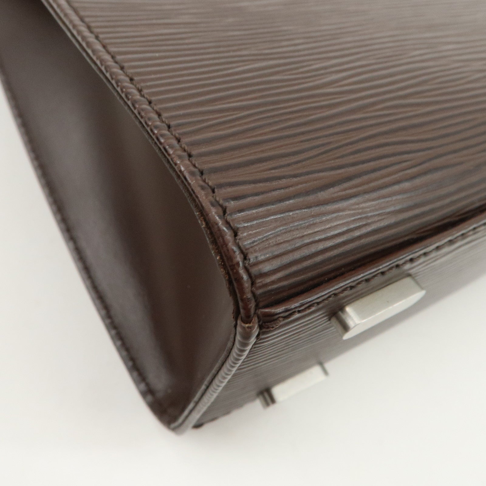 Louis Vuitton Epi Leather Figari PM Hand Bag Mocha M5201D