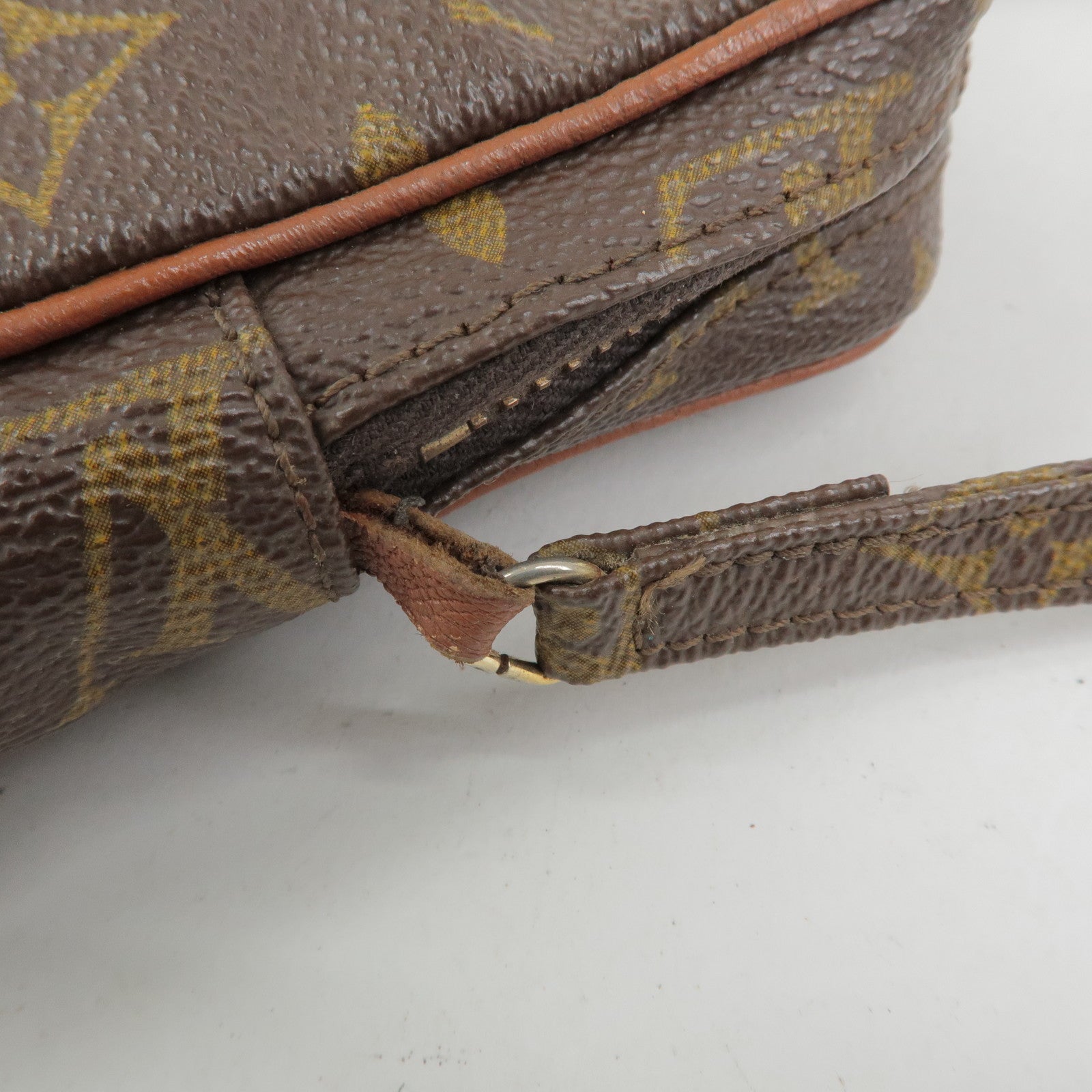 Louis Vuitton Monogram Mini Danube Shoulder Bag Brown M45268