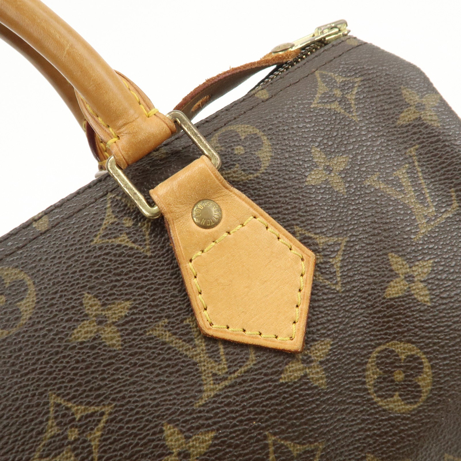 Louis Vuitton Monogram Speedy 30 Boston Bag Hand Bag Brown M41526