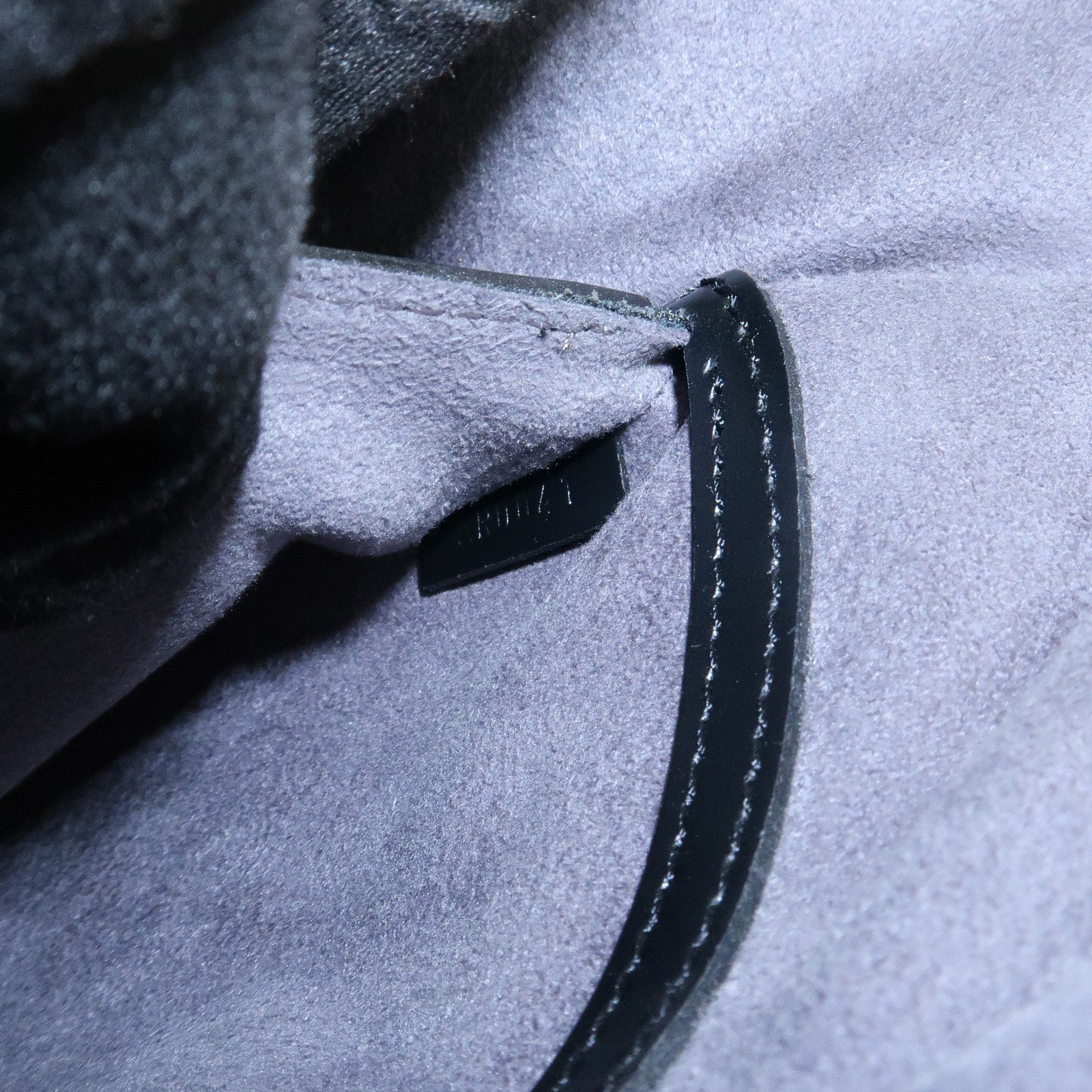 Louis Vuitton Epi Leather Alma PM Hand Bag Noir Black M52802