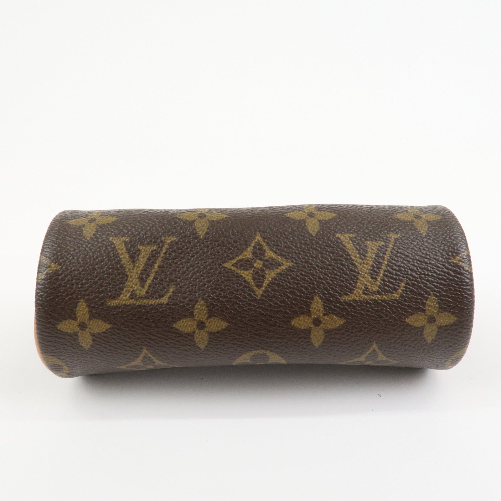 Louis Vuitton Monogram Set of 2 Mini Pouch for Papillon Bag Brown