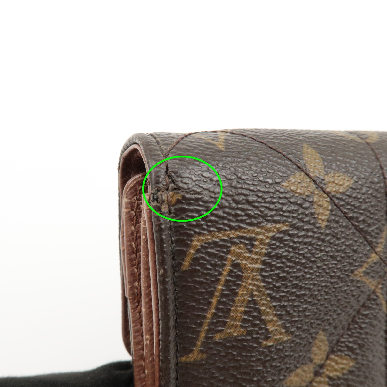 Louis Vuitton Monogram Portefeuille Sarah Etoile Long Wallet M66556 Used