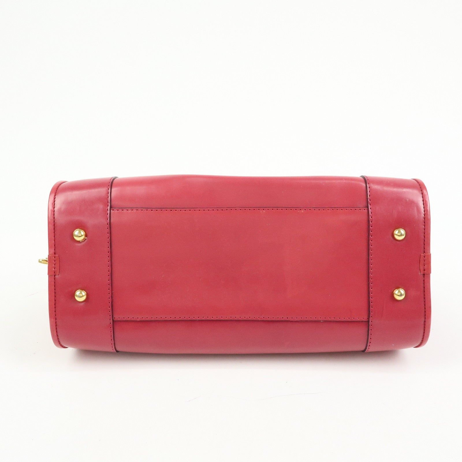 LOEWE Anagram Leather Amazona 28 Hand Bag Boston Bag Pink