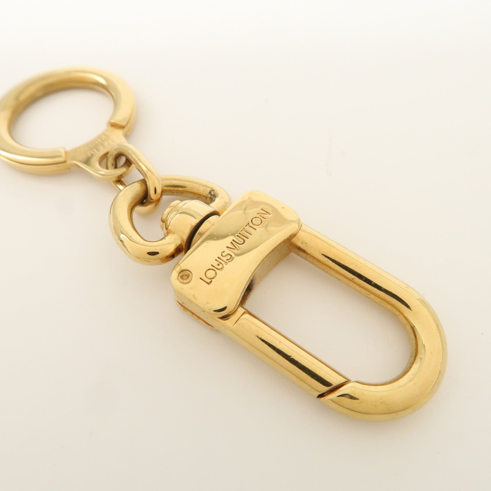 Louis Vuitton Ano Cles Key Chain Bag Chram Gold M62694 Used